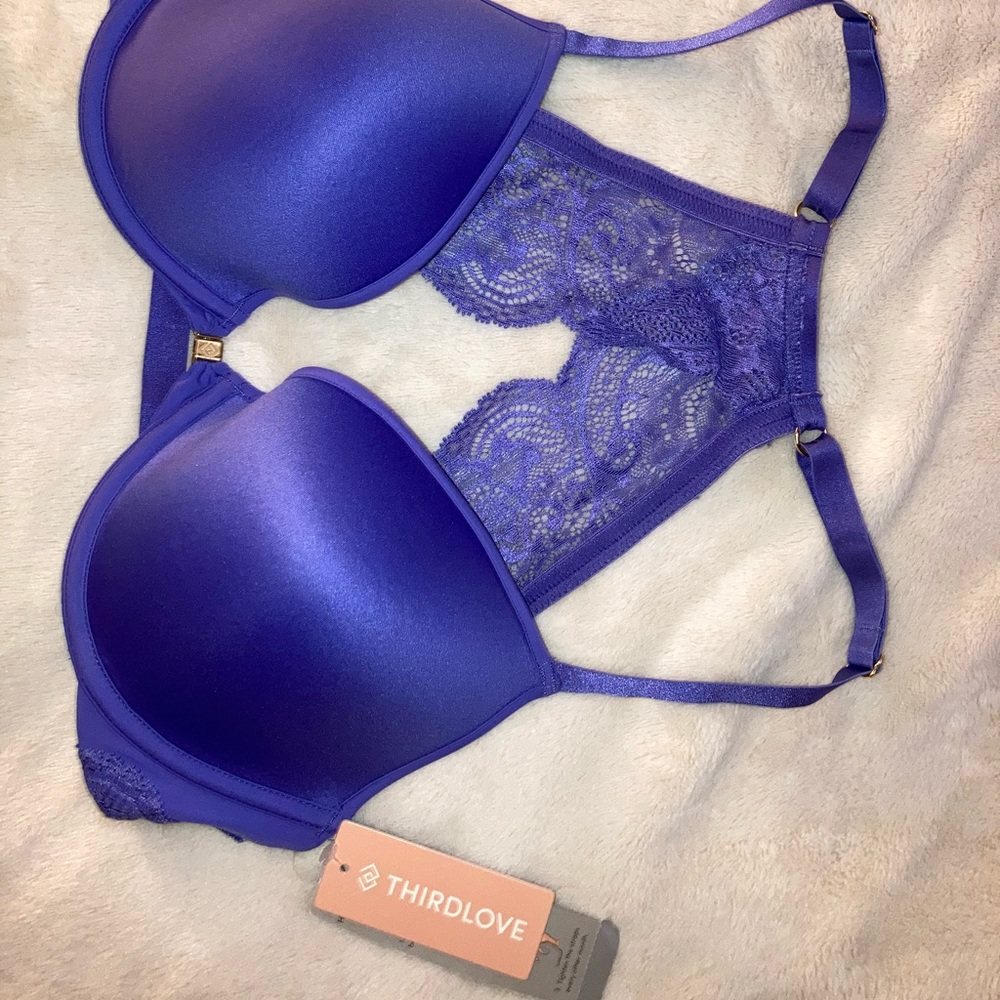 Third love plunge front clasp bra